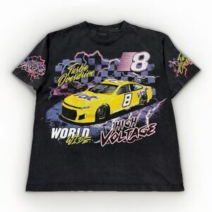 PacSun Racing Graphic T Shirt Sz XL Volt #8 High Voltage Turbo Overdrive NASCAR